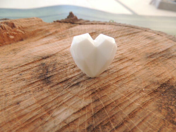 Bague cœur origami
